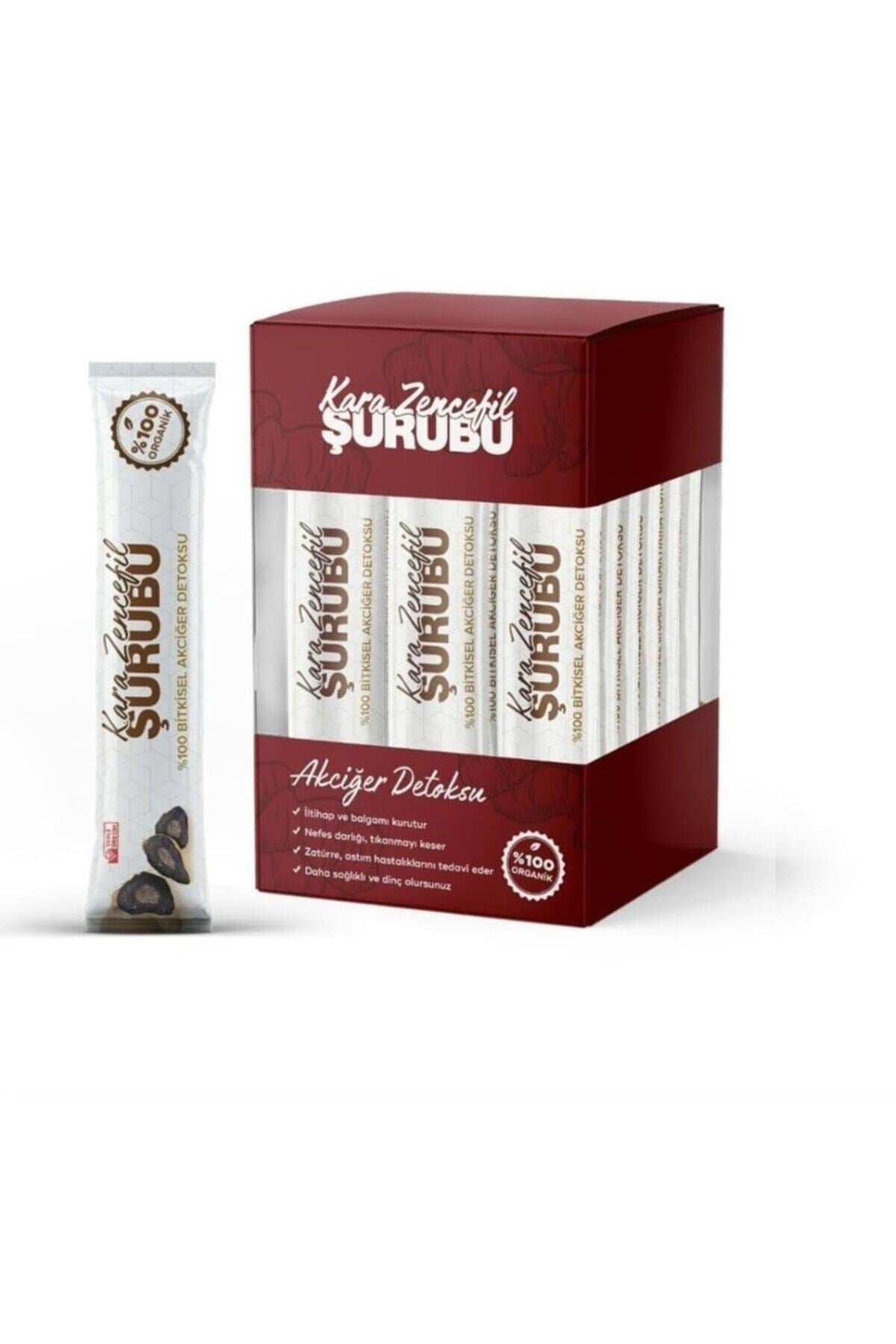 Kara Zencefil Şurubu - - 1 Kutu - 15 Şase X 15 ml