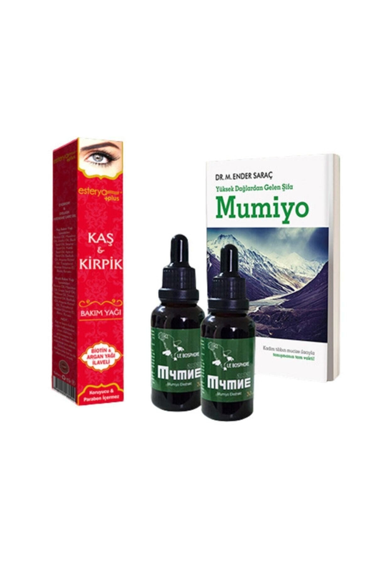 Mumiyo Ekstraktı 2 Adet 30ml ( Kaş Kirpik Yağı Hediyeli)