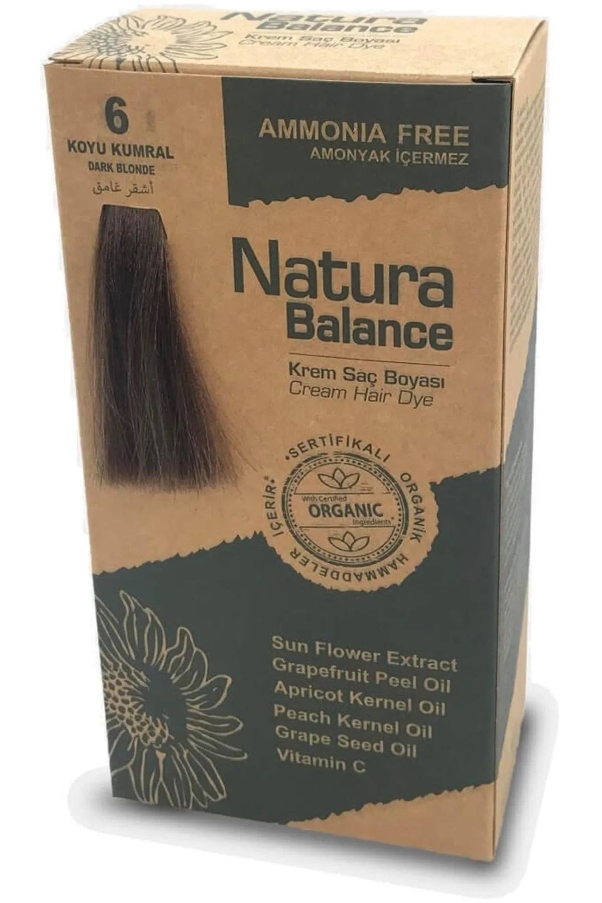 natura balance koyu kumral 6
