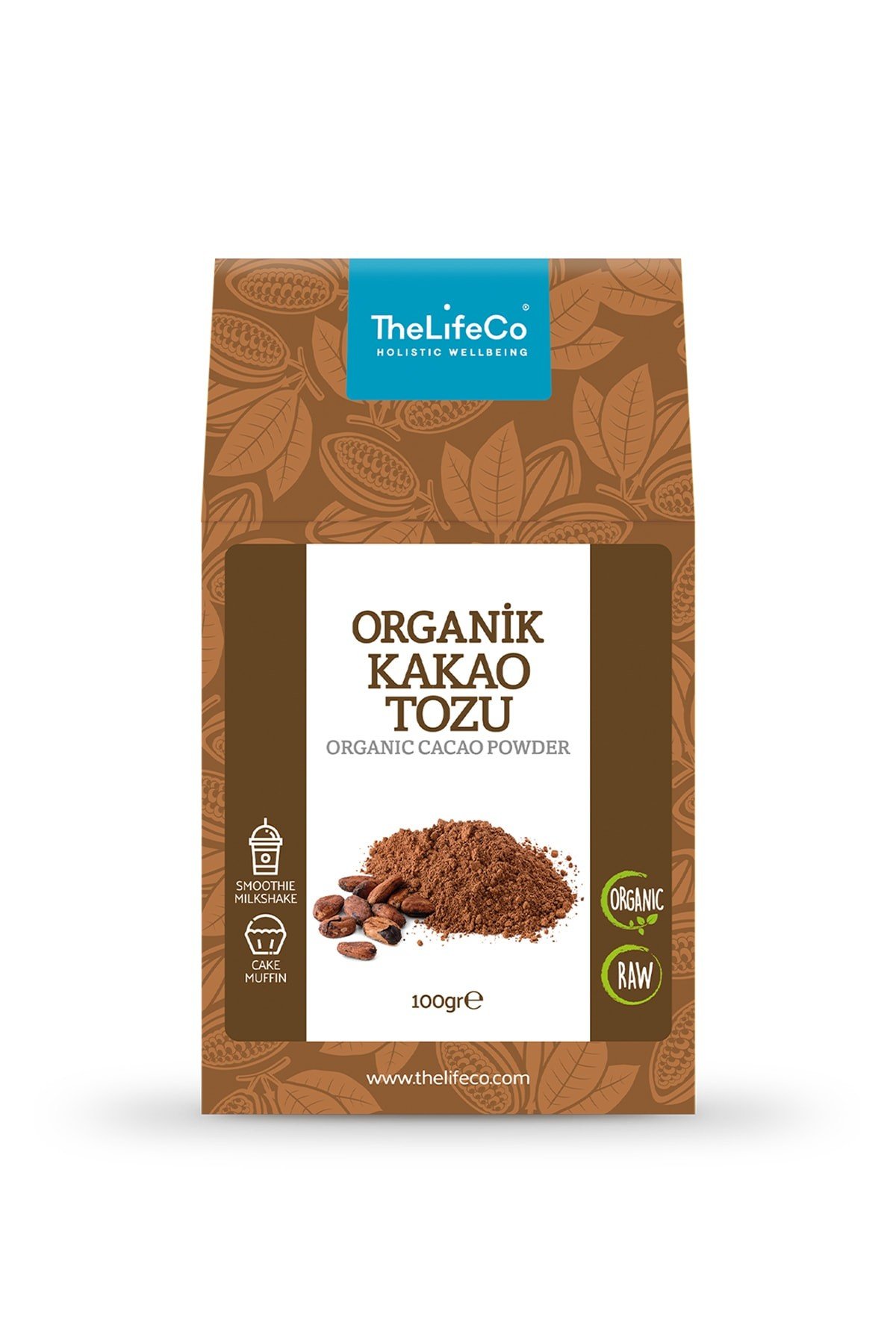 Organik Kakao Tozu 100 g (GLUTENSİZ, VEGAN, HAM KAKAO)