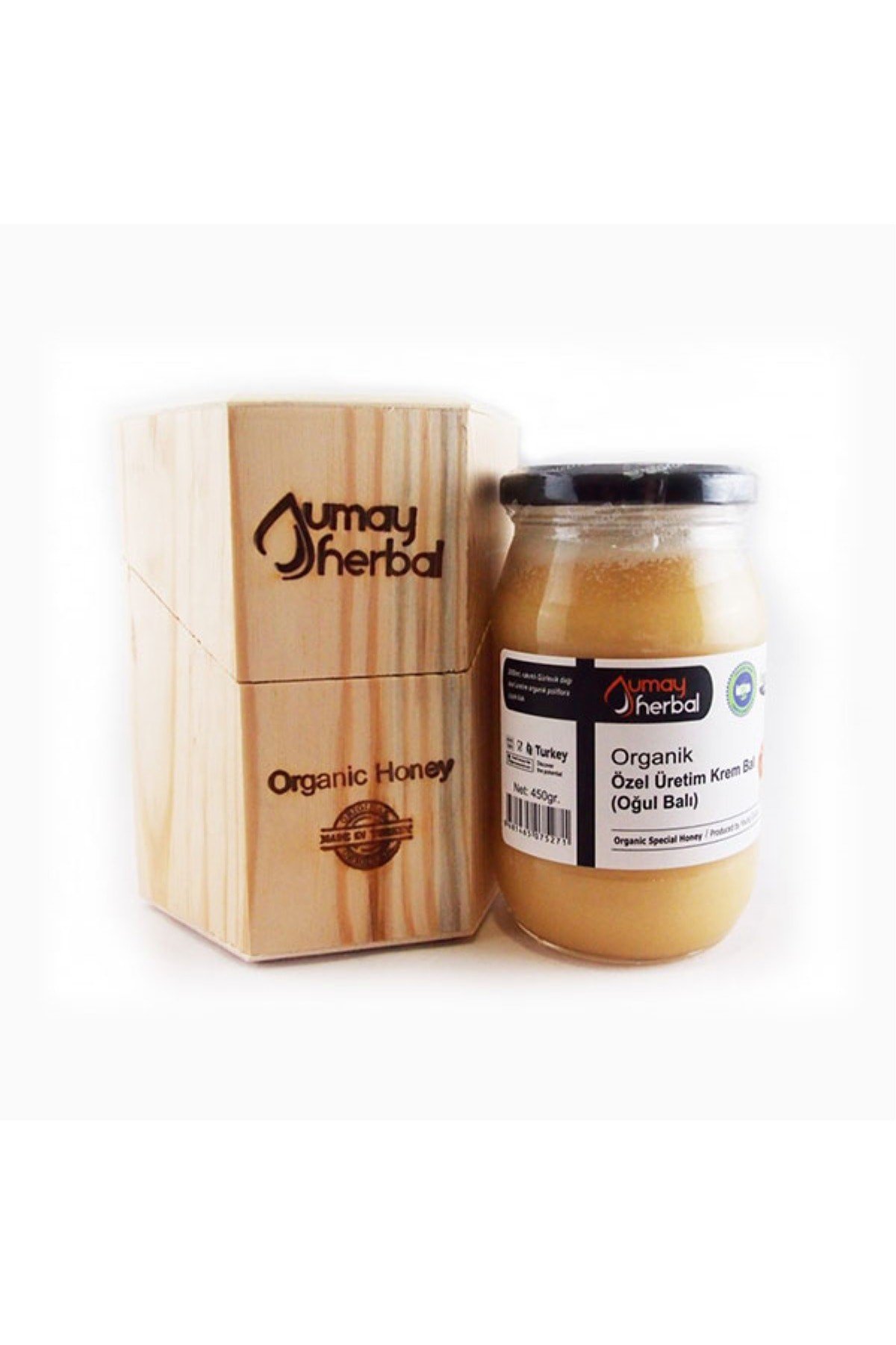 Organik Oğul Balı ( Özel Üretim Krem Bal ) 450 Gr