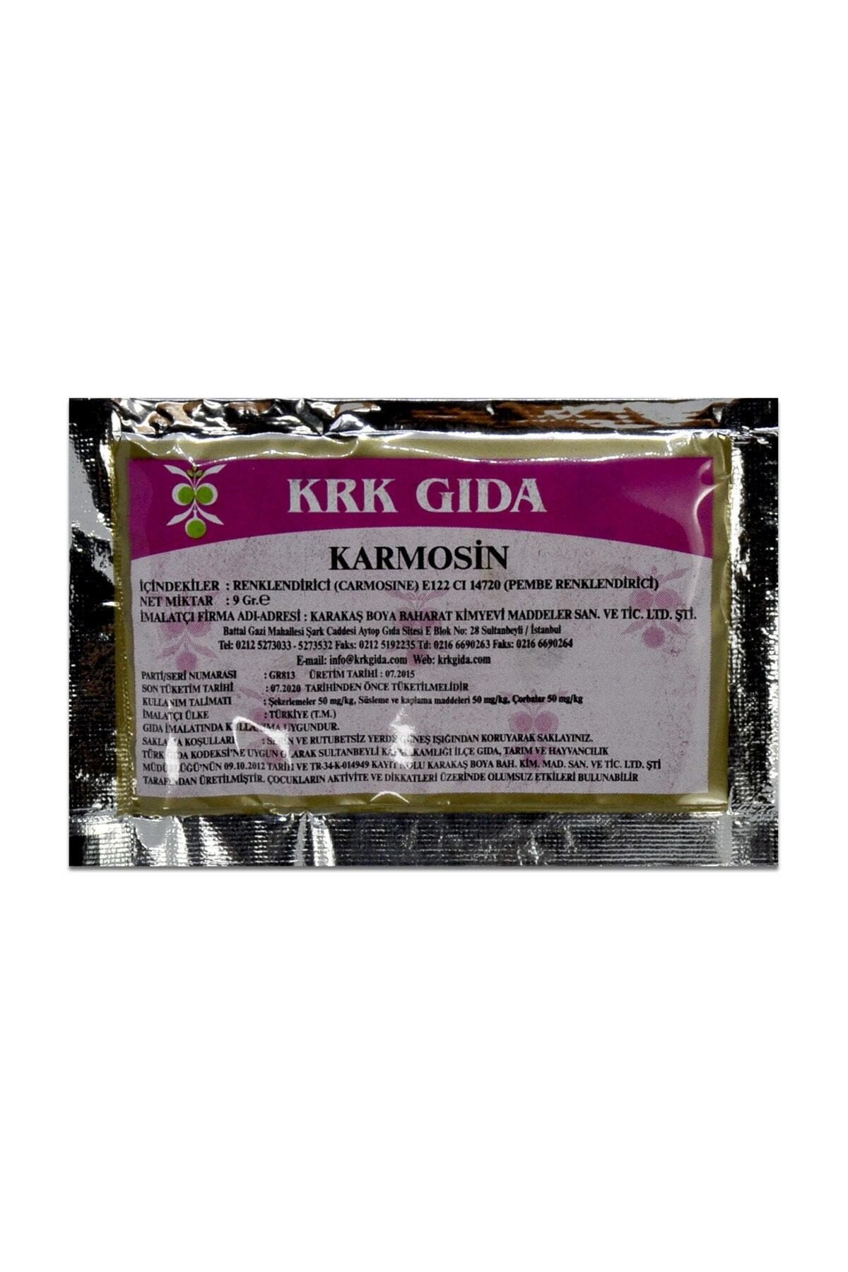 Renklendirici Pembe (CARMOISINE)(E122) (PEMBE GIDA BOYASI)