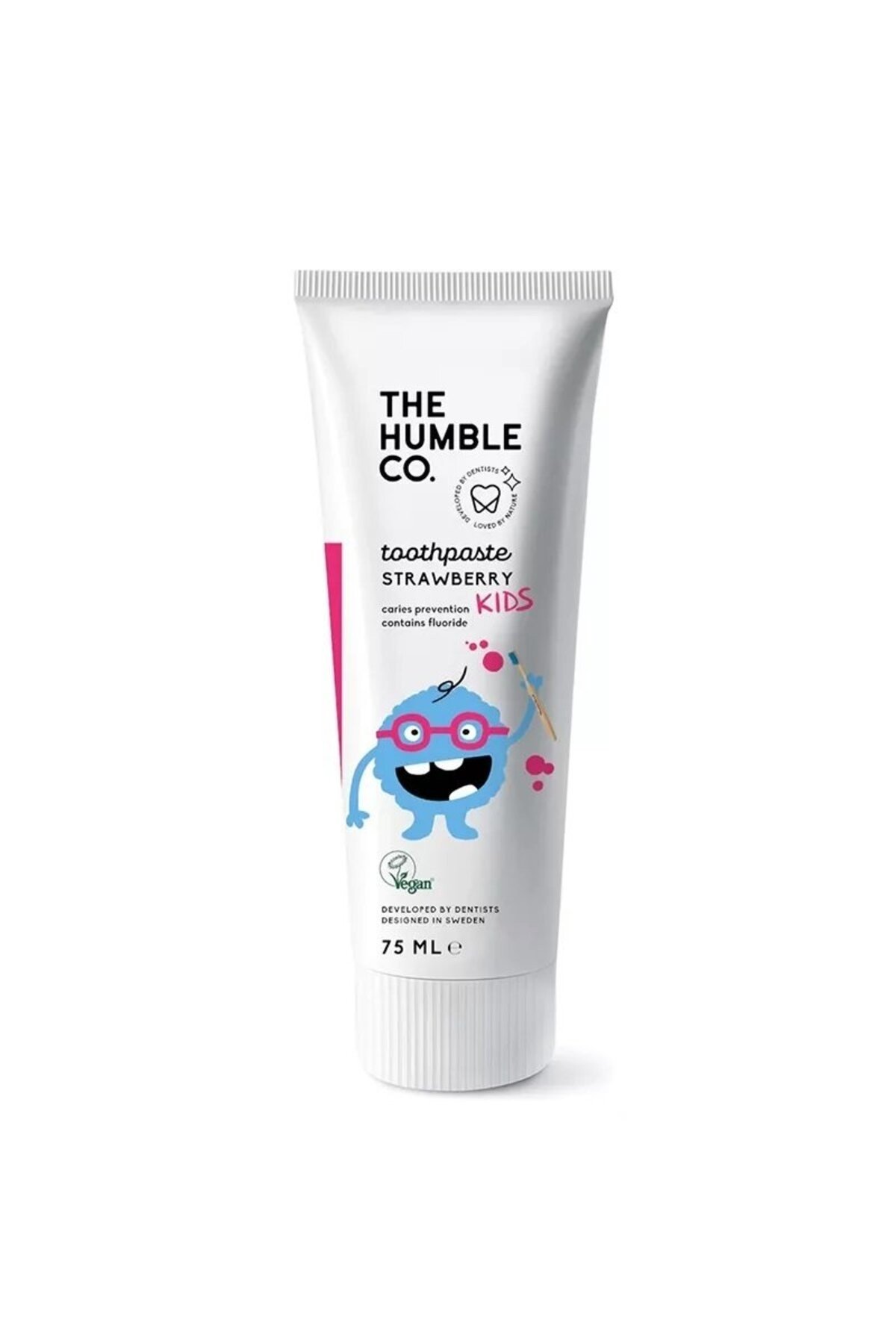 The Humble Co Natural Toothpaste Çilekli Diş Macunu 75 ml
