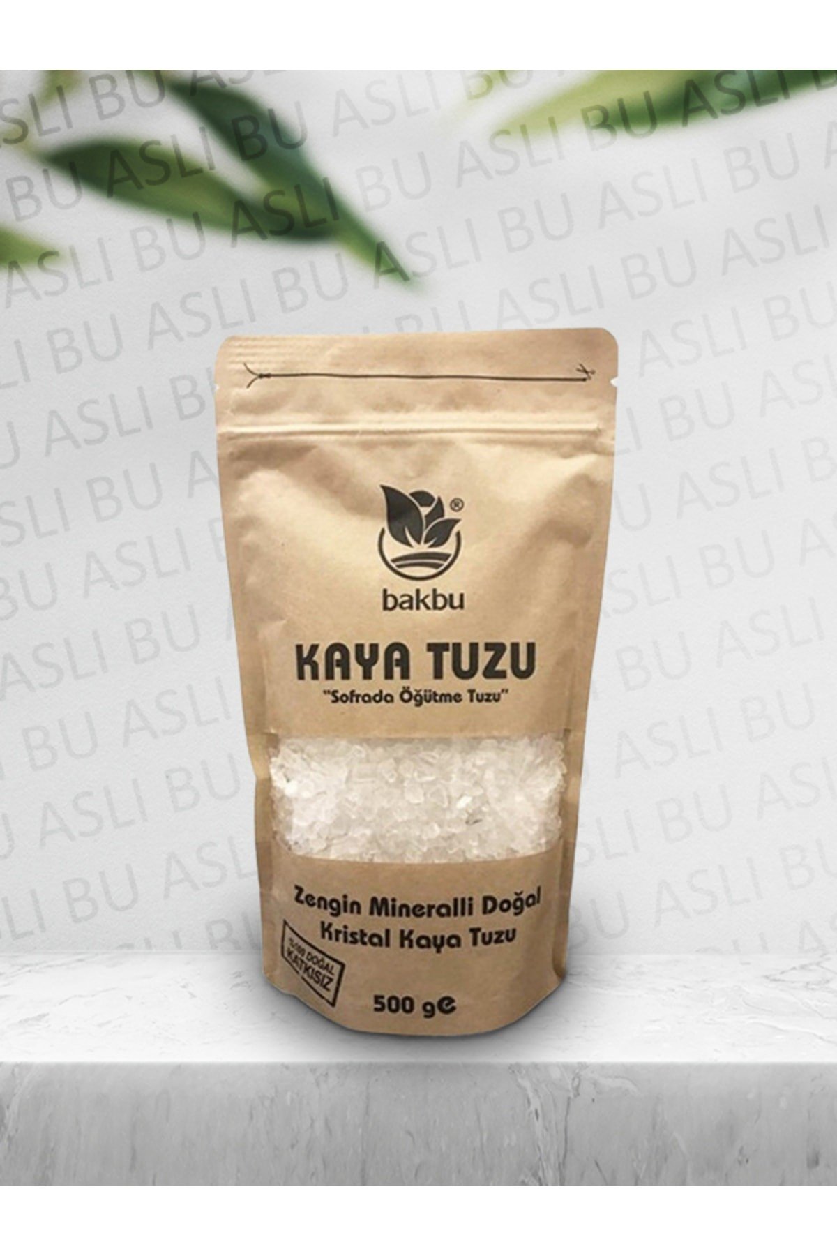 Zengin Mineralli Doğal Kaya Tuzu 500gr
