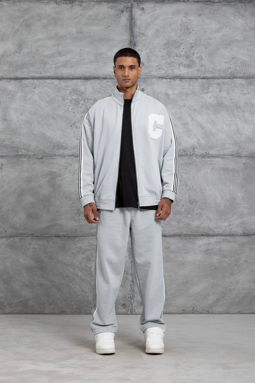 Oversize Gri Eşofman Takımı