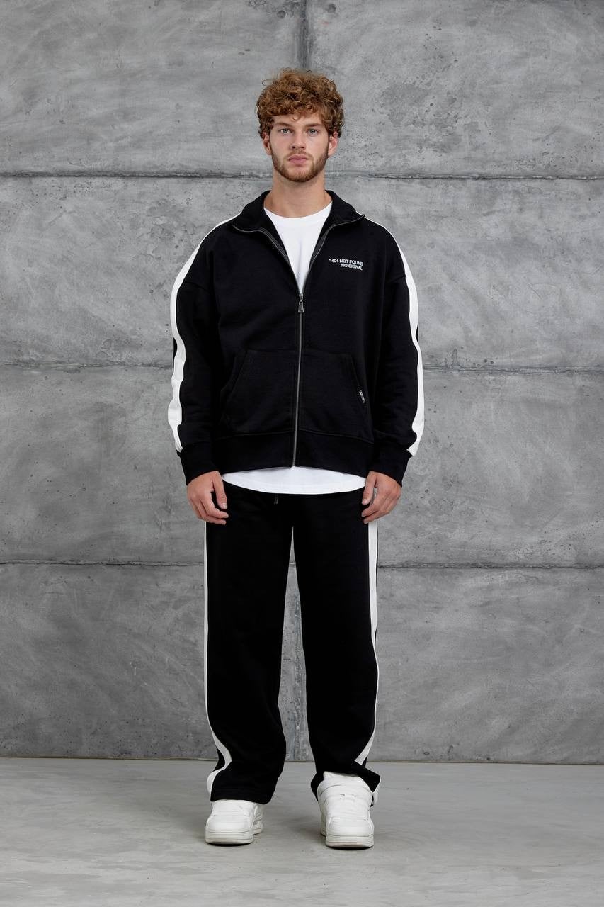 Oversize Siyah Eşofman Takımı