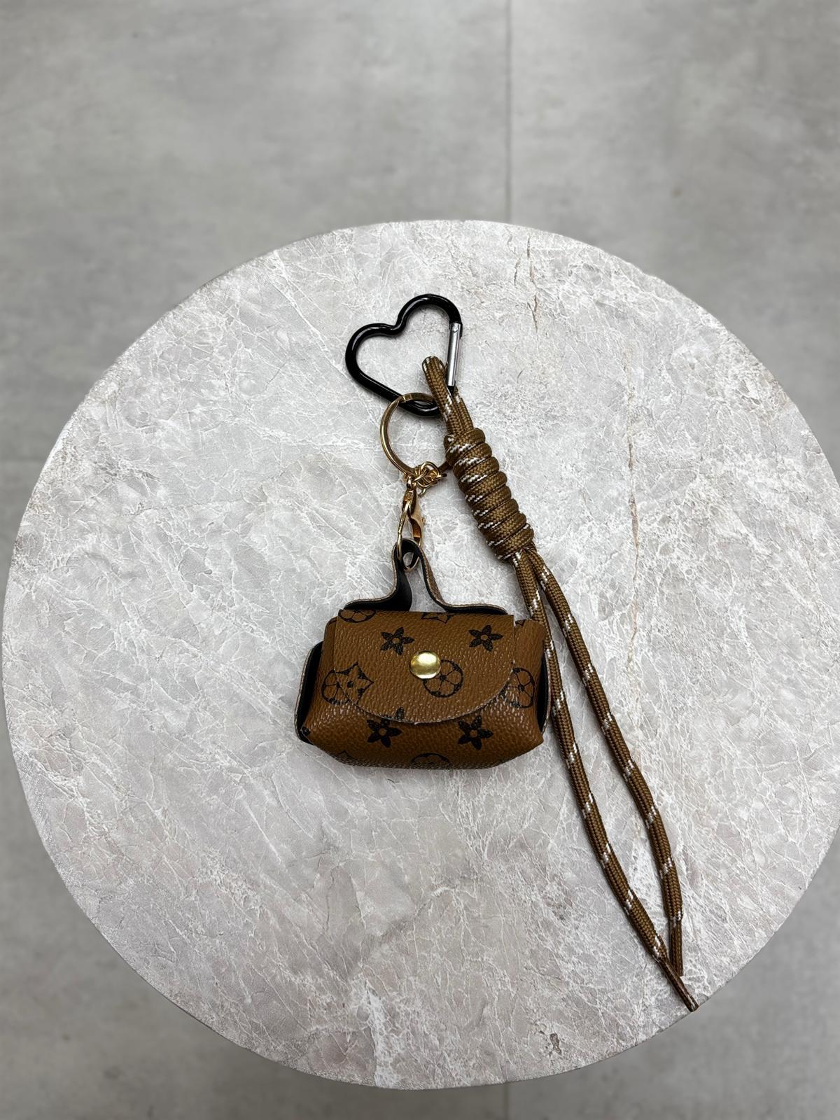 Kahve Cüzdan Charm