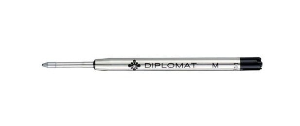 Diplomat 10444578 King Size Refil, Siyah