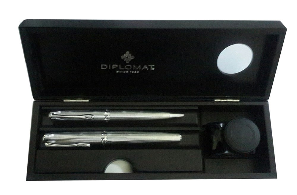 ​Diplomat 20000353-5 Guilloche Kalem Seti