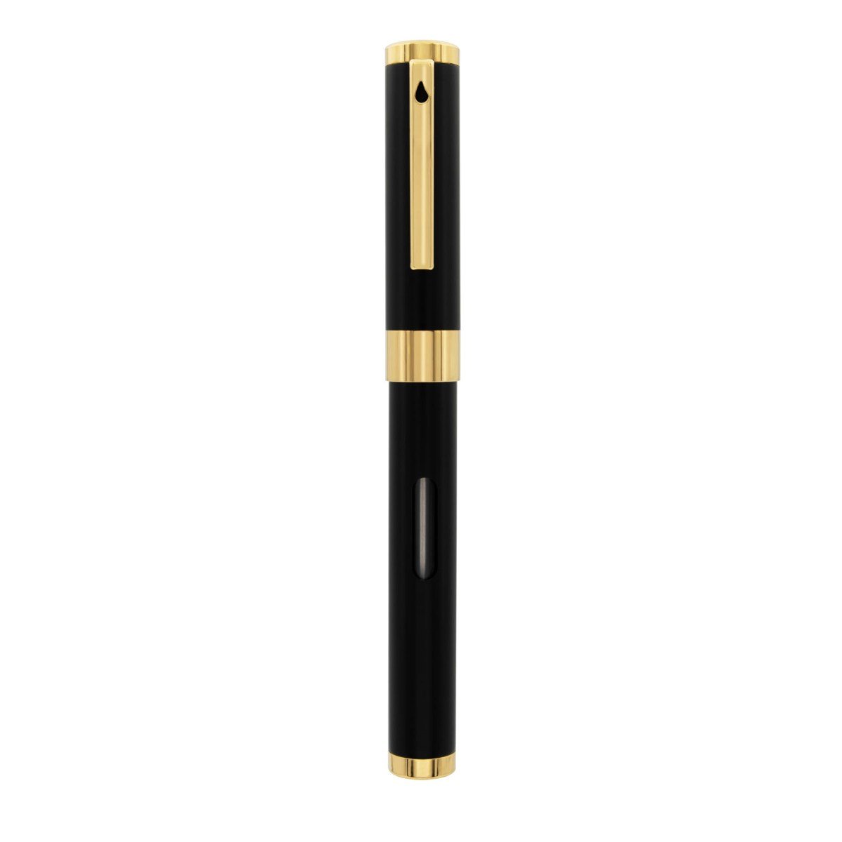 Diplomat 40502013 Nexus Siyah Altın Dolma Kalem, 14K Altın F Uç