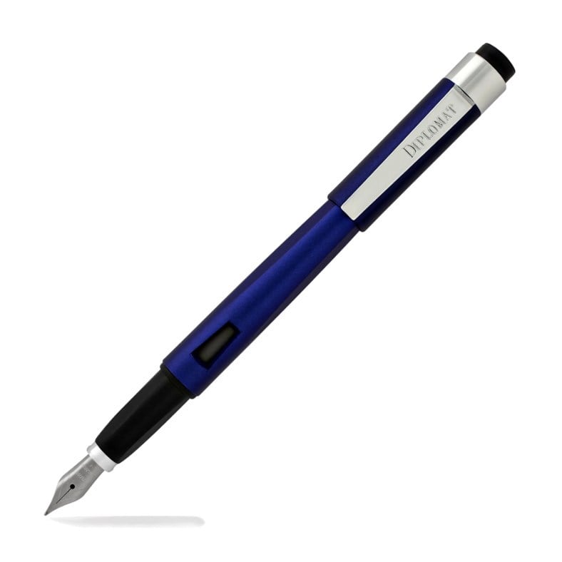 ​​Diplomat 40904028 Magnum Soft Touch Lacivert Dolma Kalem, B Uç