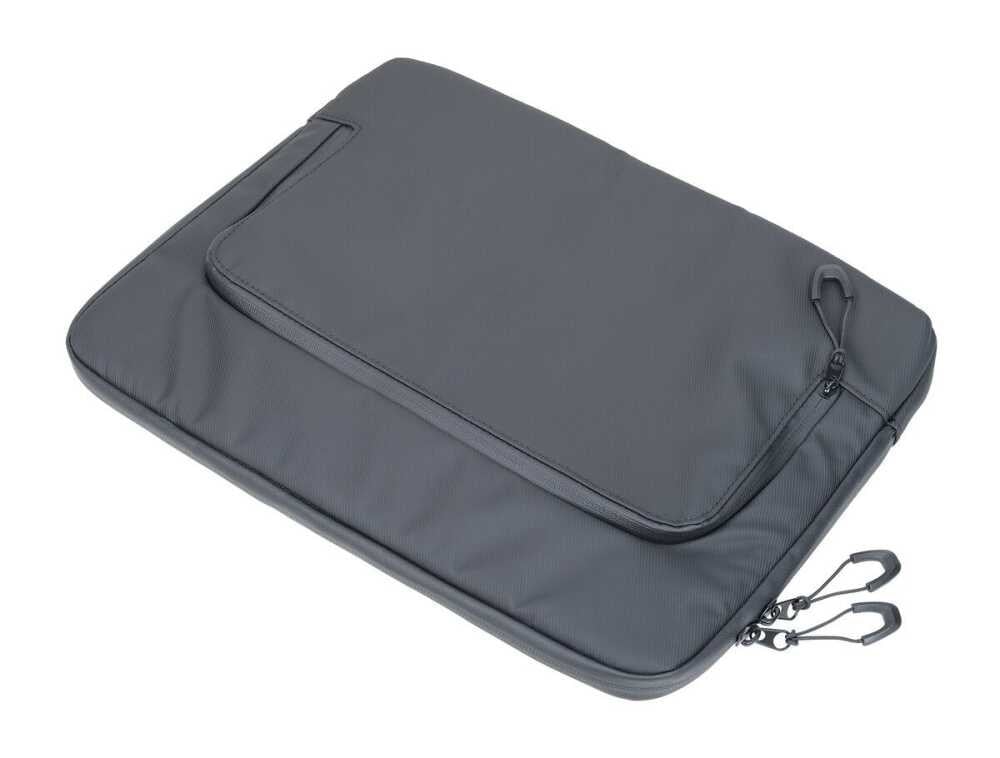Troika 2 Gözlü Laptop Kılıfı, Siyah