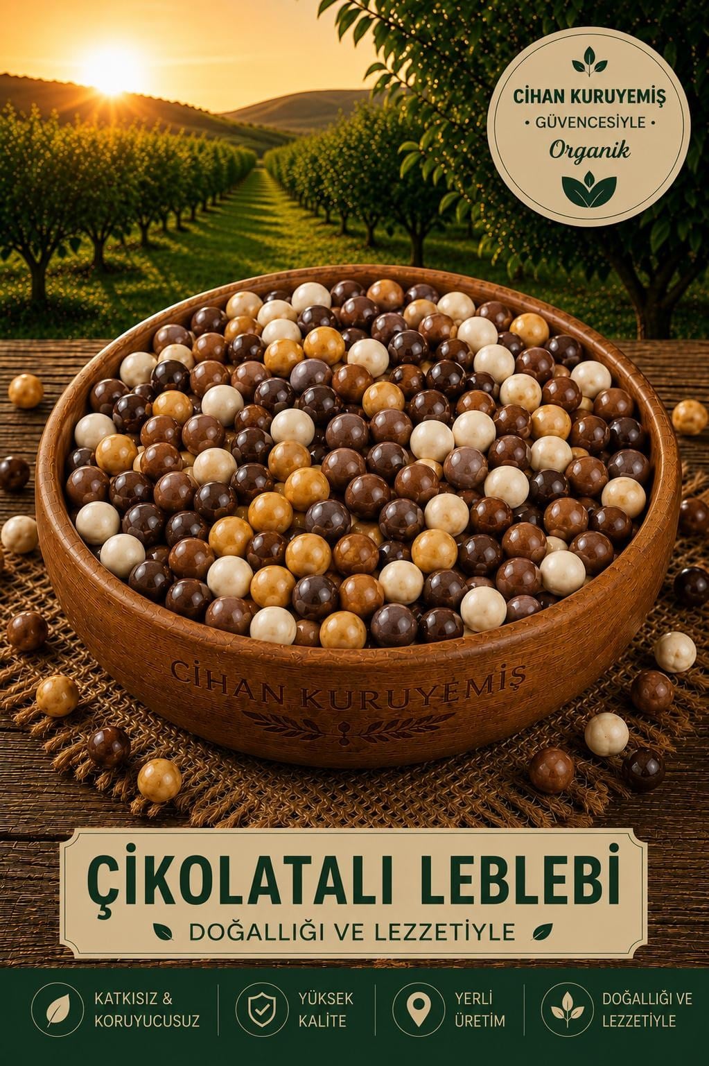 Çikolatalı Leblebi