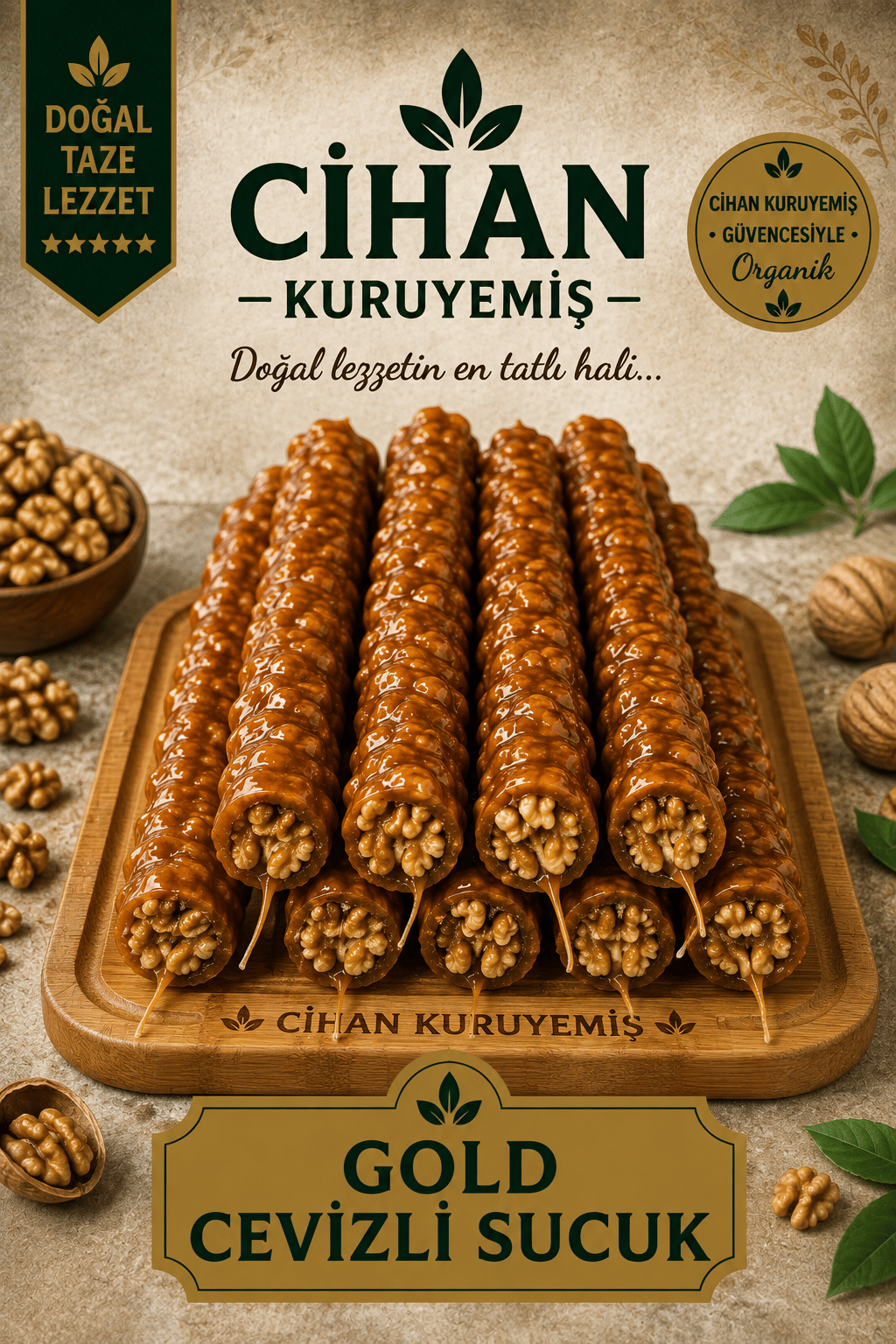 Gold Cevizli Sucuk