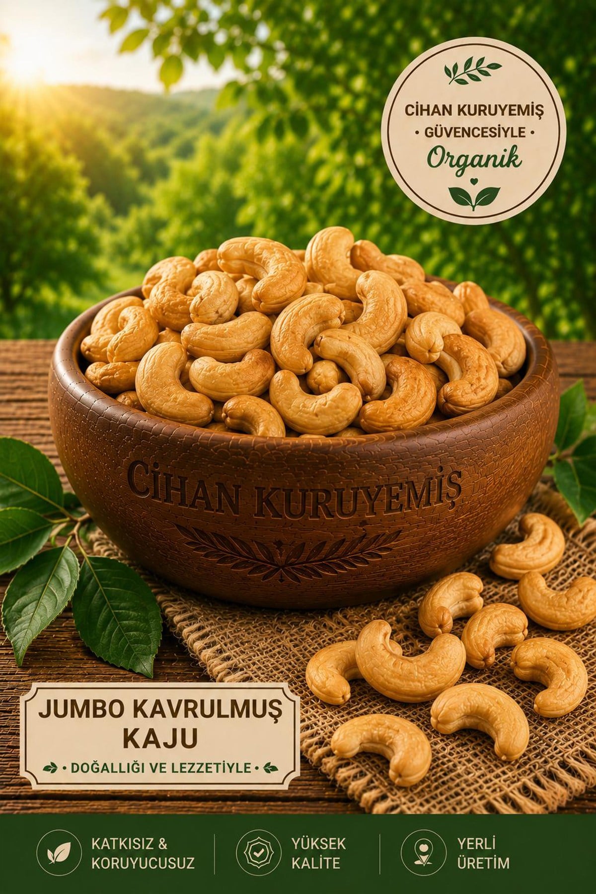 Kavrulmuş Jumbo Kaju Fıstığı