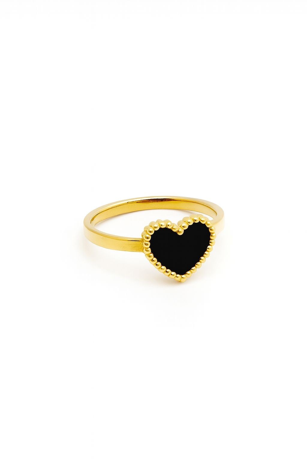 Black Heart Ring