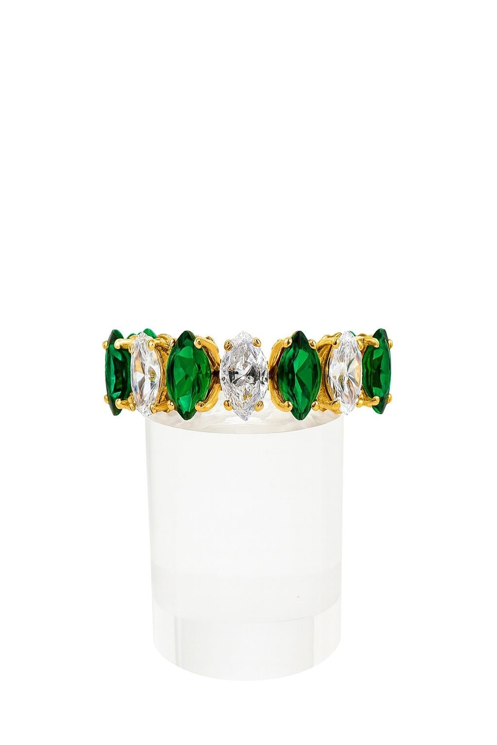 Diomand Green&White Gold Ring