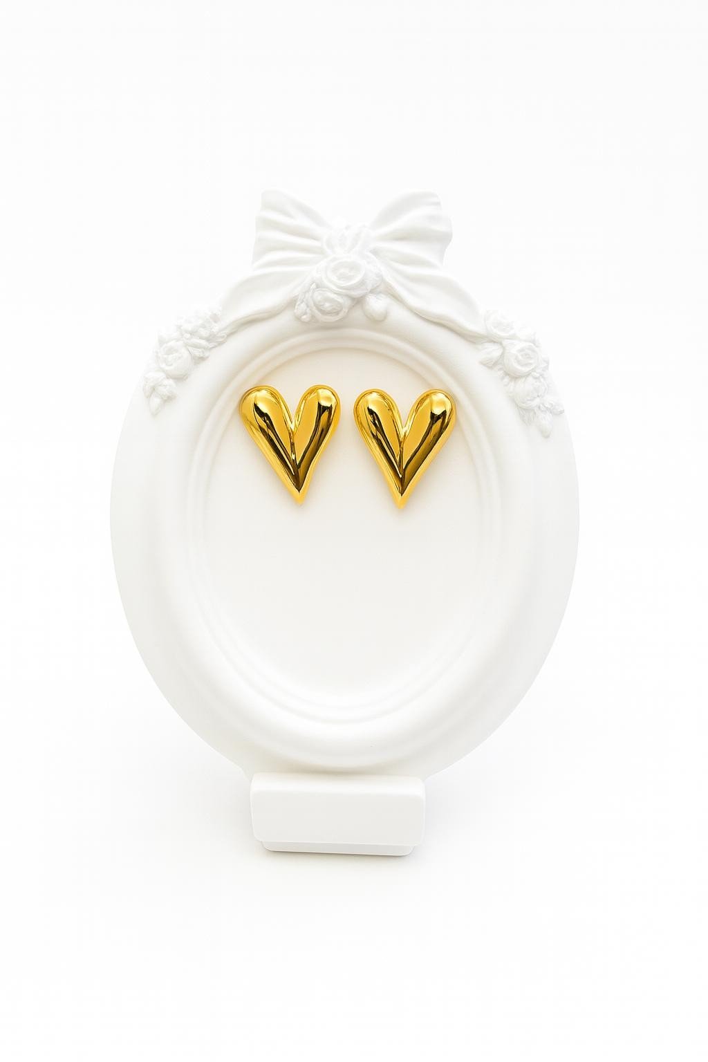 Heart Small Gold Earring