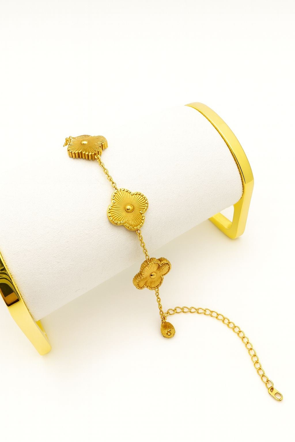 Leaf Full Gold Bracelet