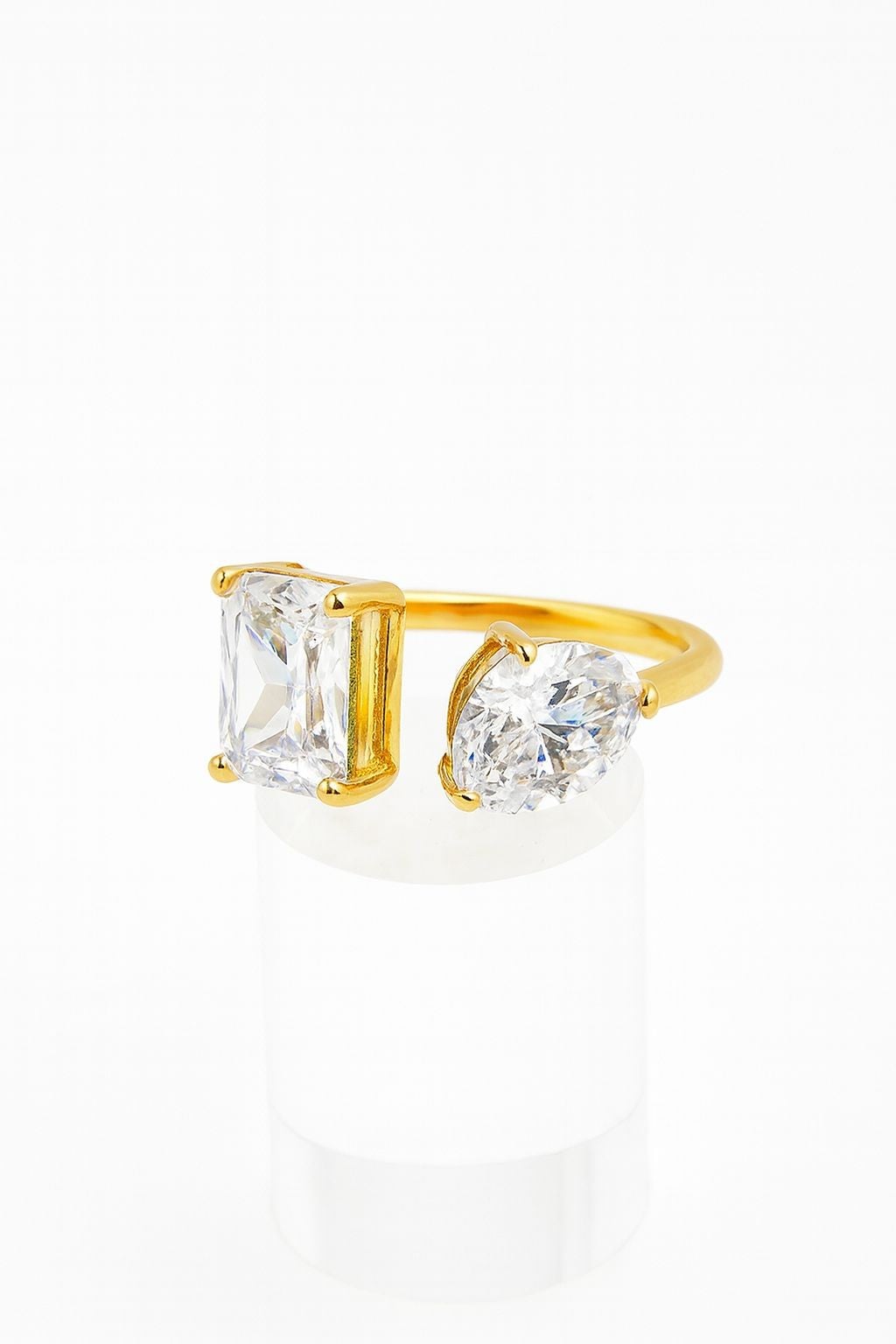 Zircon Double Open Ring