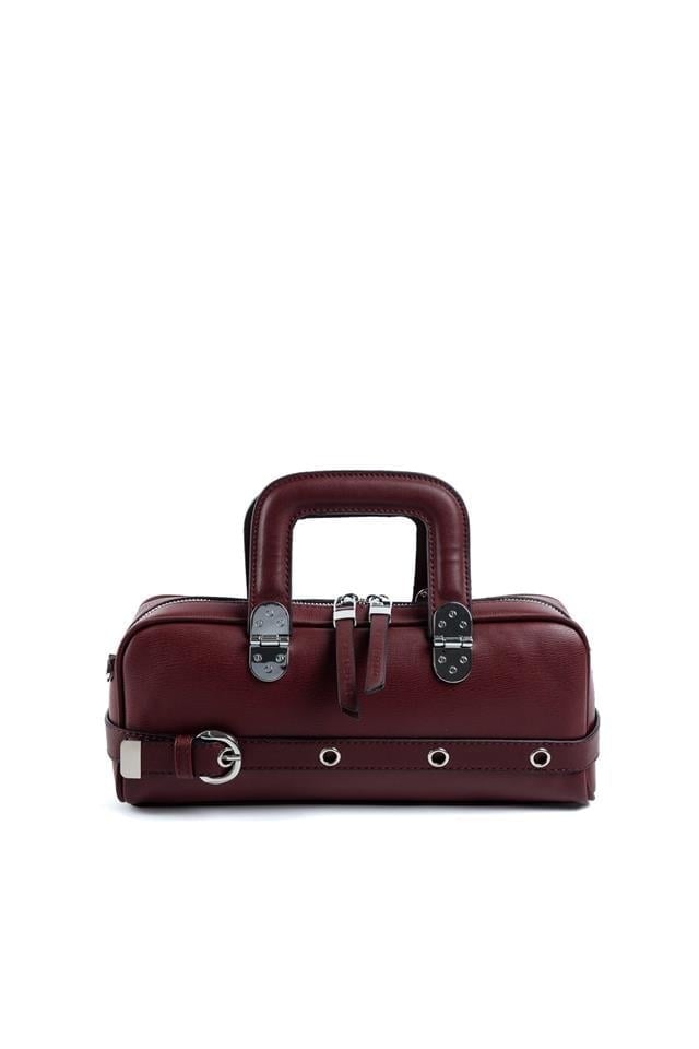 Silver & Polo SP1258 Kadın El Çantası Düz Bordo