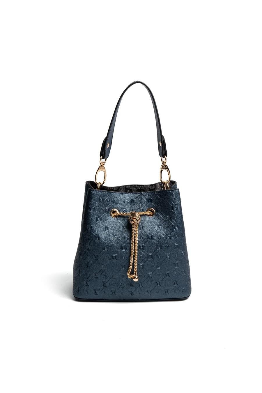 Silver & Polo SP1266 Kadın Çapraz Çanta Logolu Lacivert