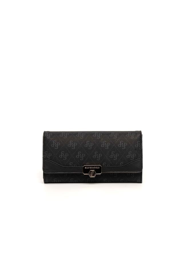 Silver & Polo SP979 Kadın Cüzdan & Kartlık Monogram Siyah