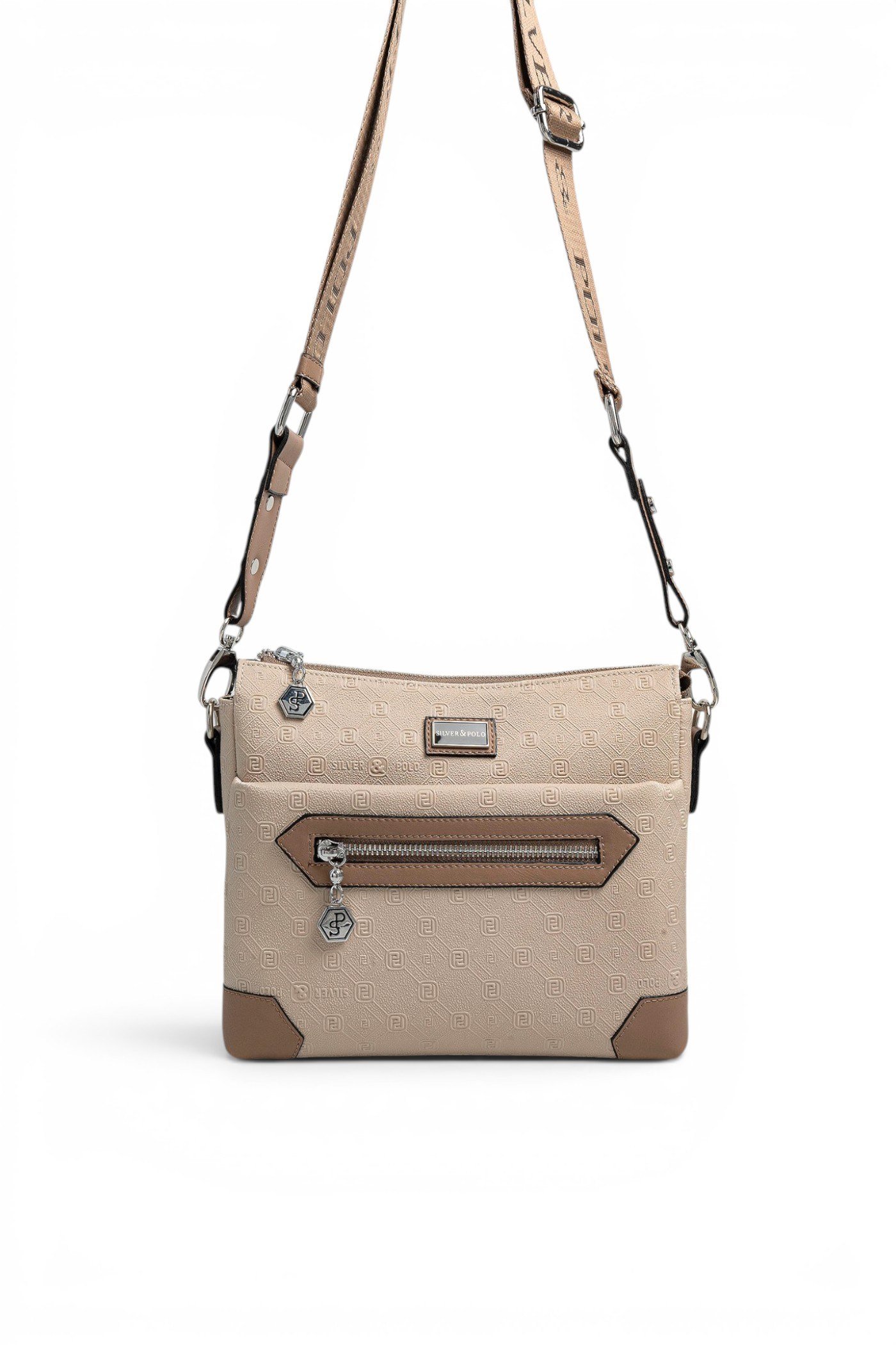 SP1110 Kadın Çapraz Çanta Fashion Bej - Latte SP1110-M158
