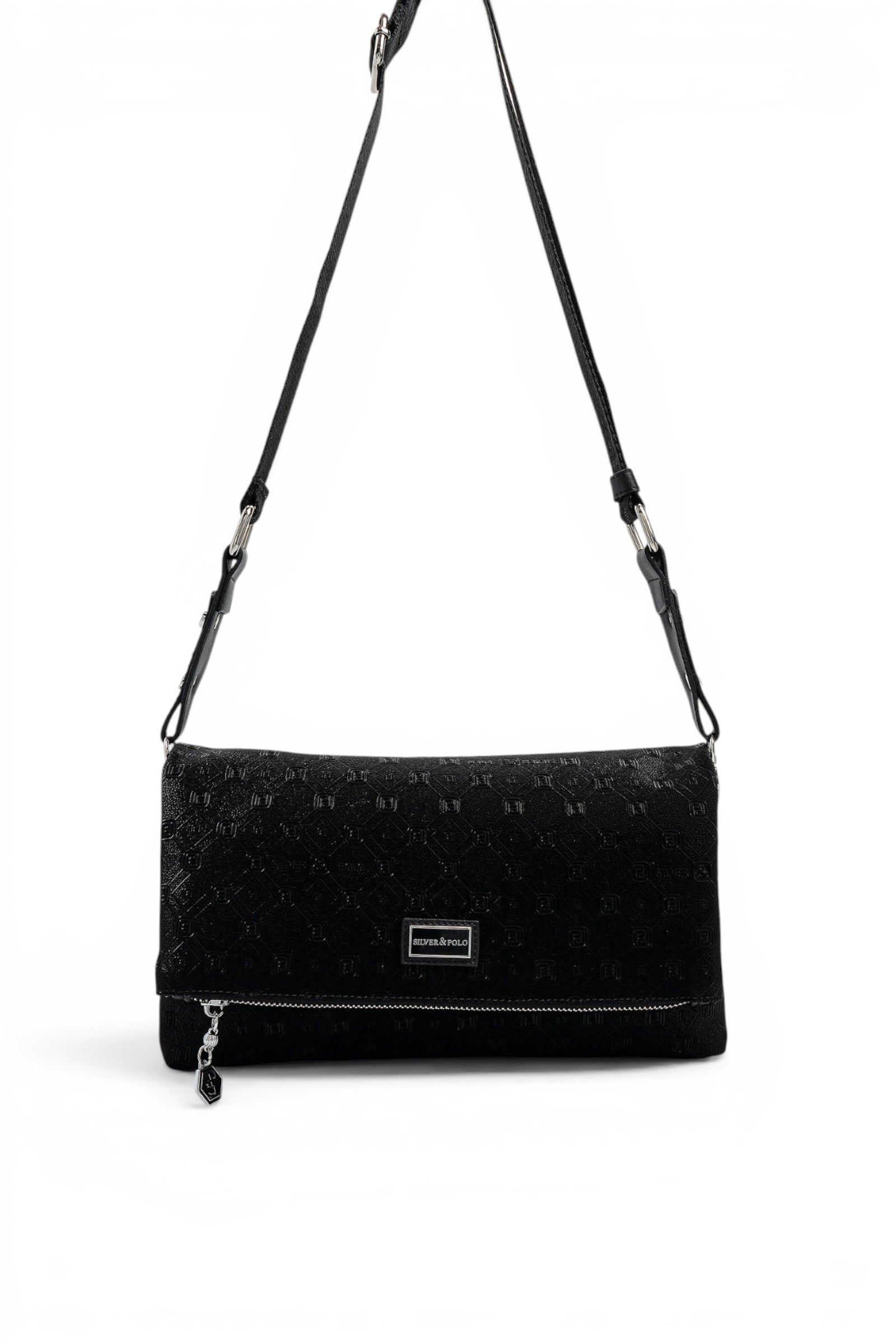 SP1278 Kadın Çapraz Çanta Fashion Siyah - Siyah SP1278-M158
