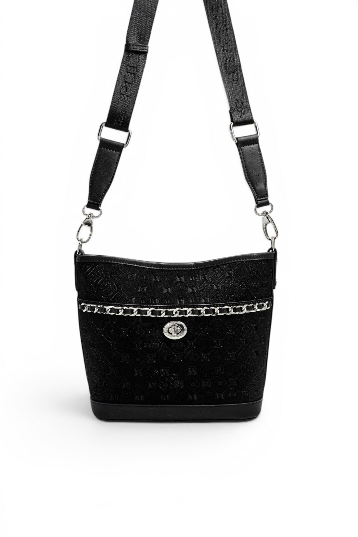 SP1284 Kadın Omuz Çantası Fashion Siyah - Siyah SP1284-M158