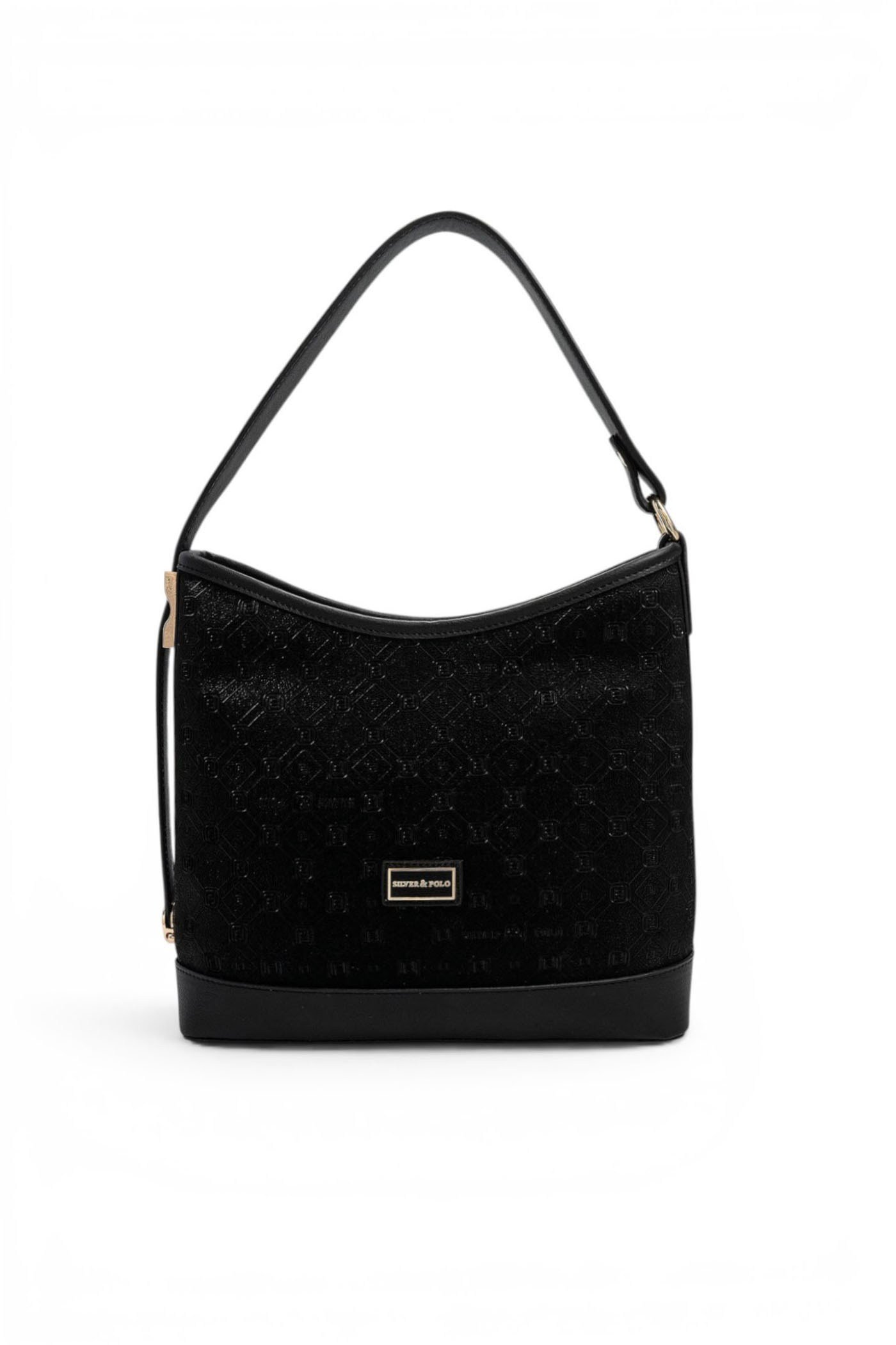 SP1286 Kadın Omuz Çantası Fashion Siyah - Siyah SP1286-M158