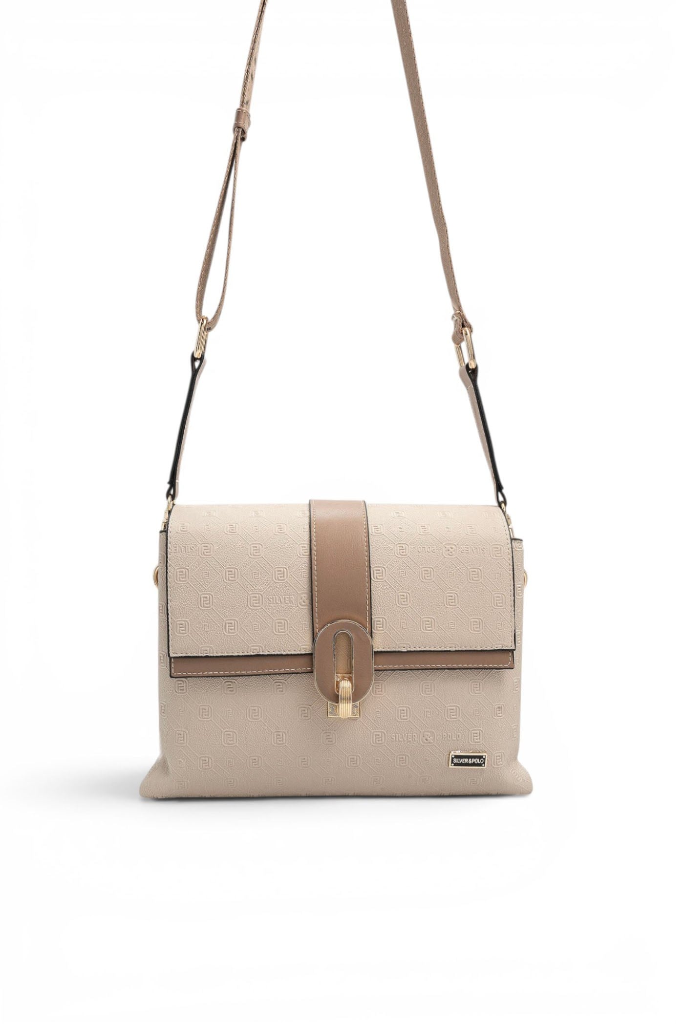 SP1287 Kadın Çapraz Çanta Fashion Bej - Latte SP1287-M158