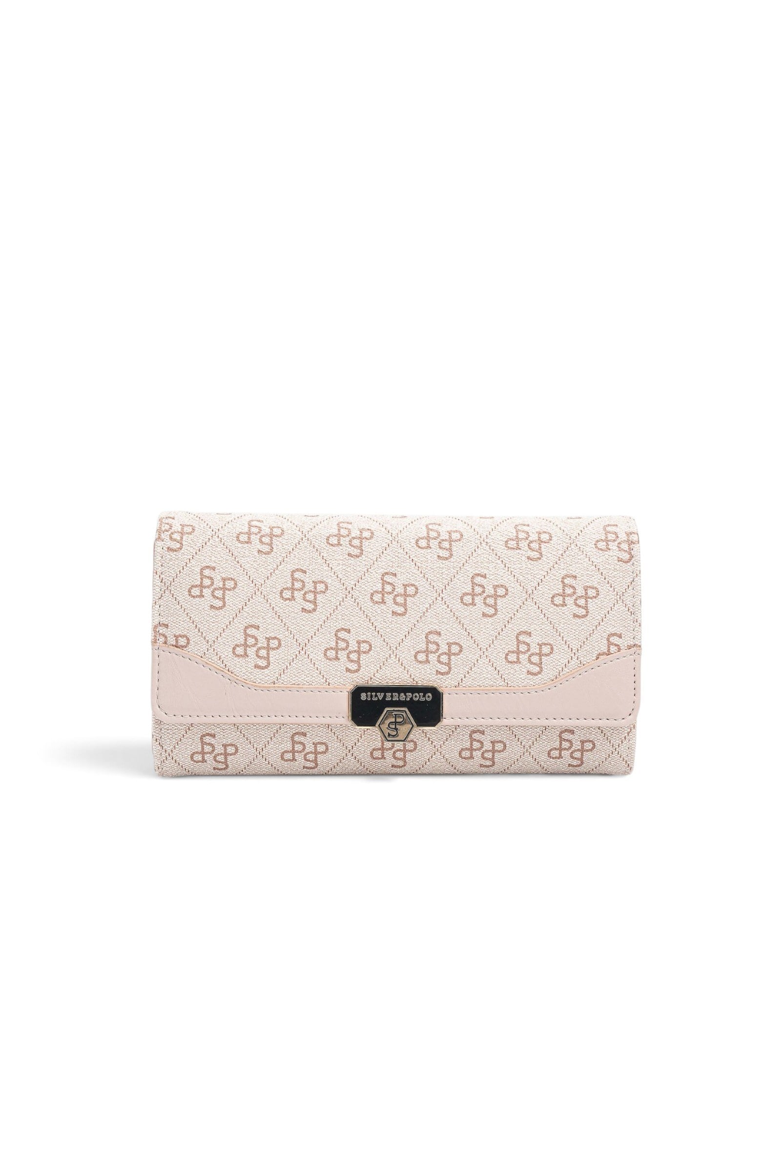 SP979 Kadın Cüzdan & Kartlık Monogram Pembe - Pudra SP979-M178