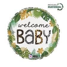 Welcome Baby Helyum Balon 18''/46 cm
