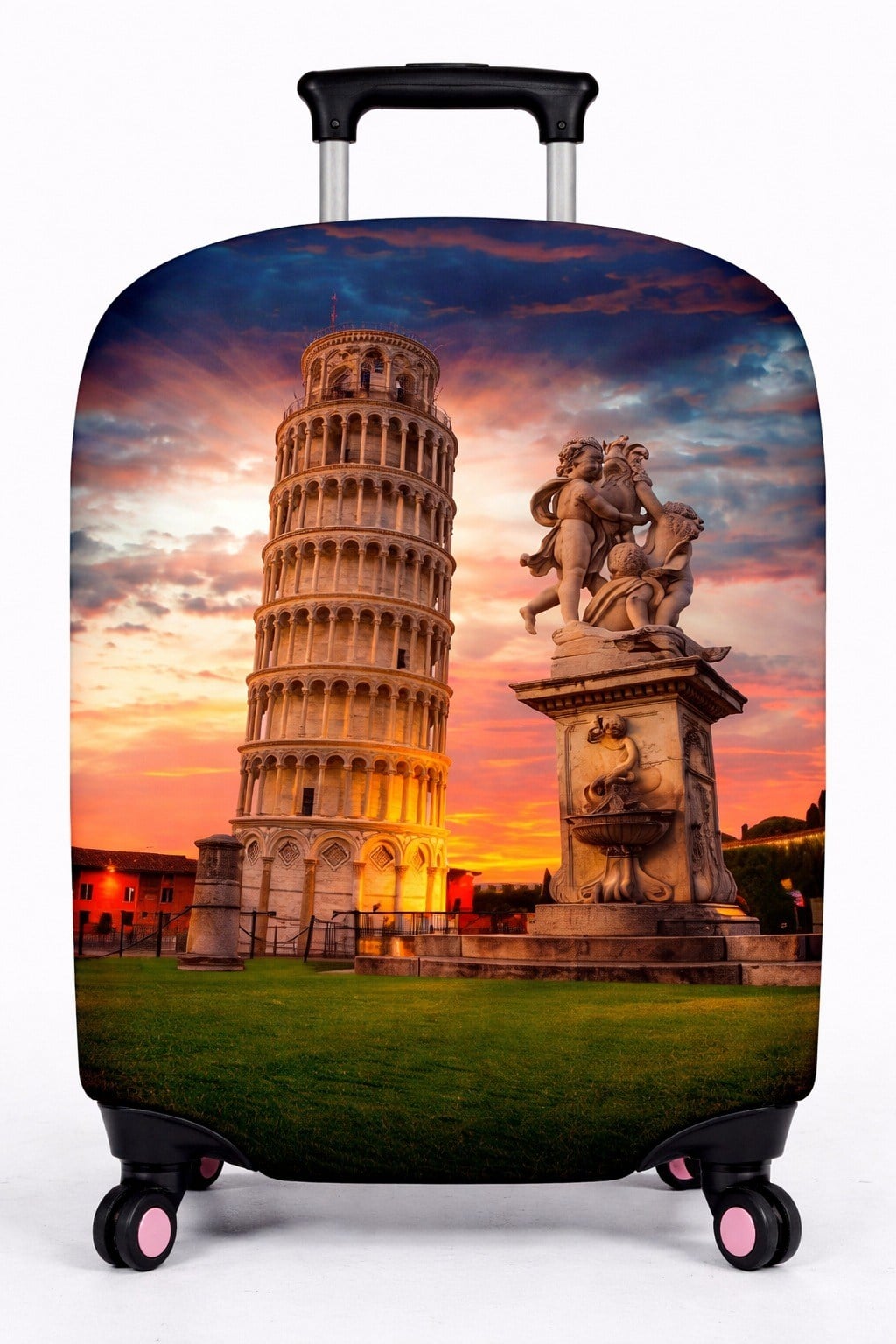 BD Basarideri Çift Taraflı Dijital Baskılı Valiz Kılıfı 001-56 Orta Boy