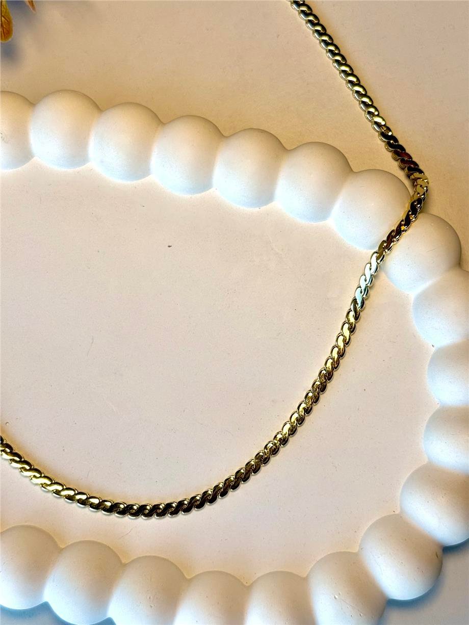 14 k kuyumcu model zincir kolye 45 cm 