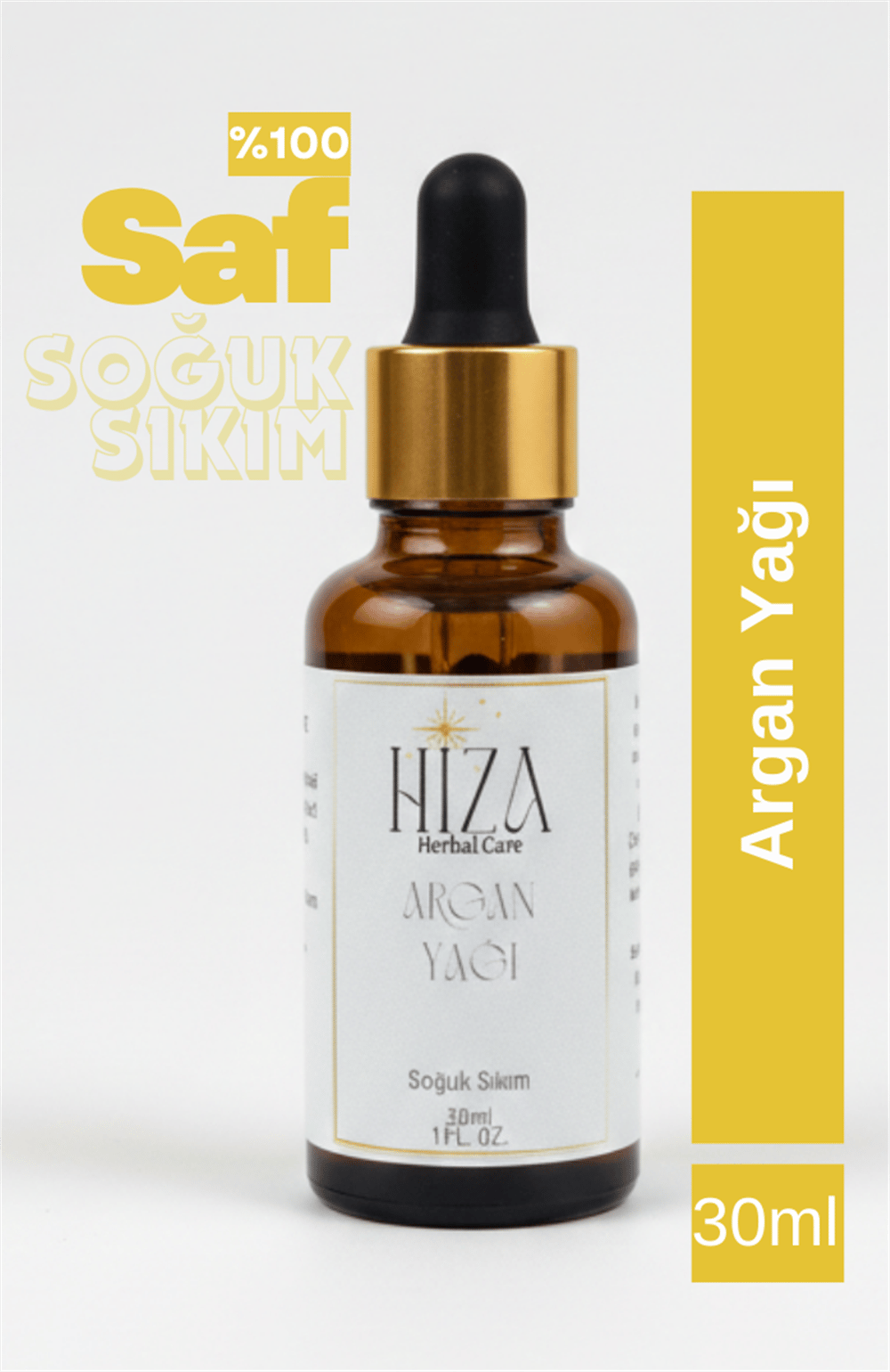 %100 DOĞAL  ARGAN YAĞI 30 ML