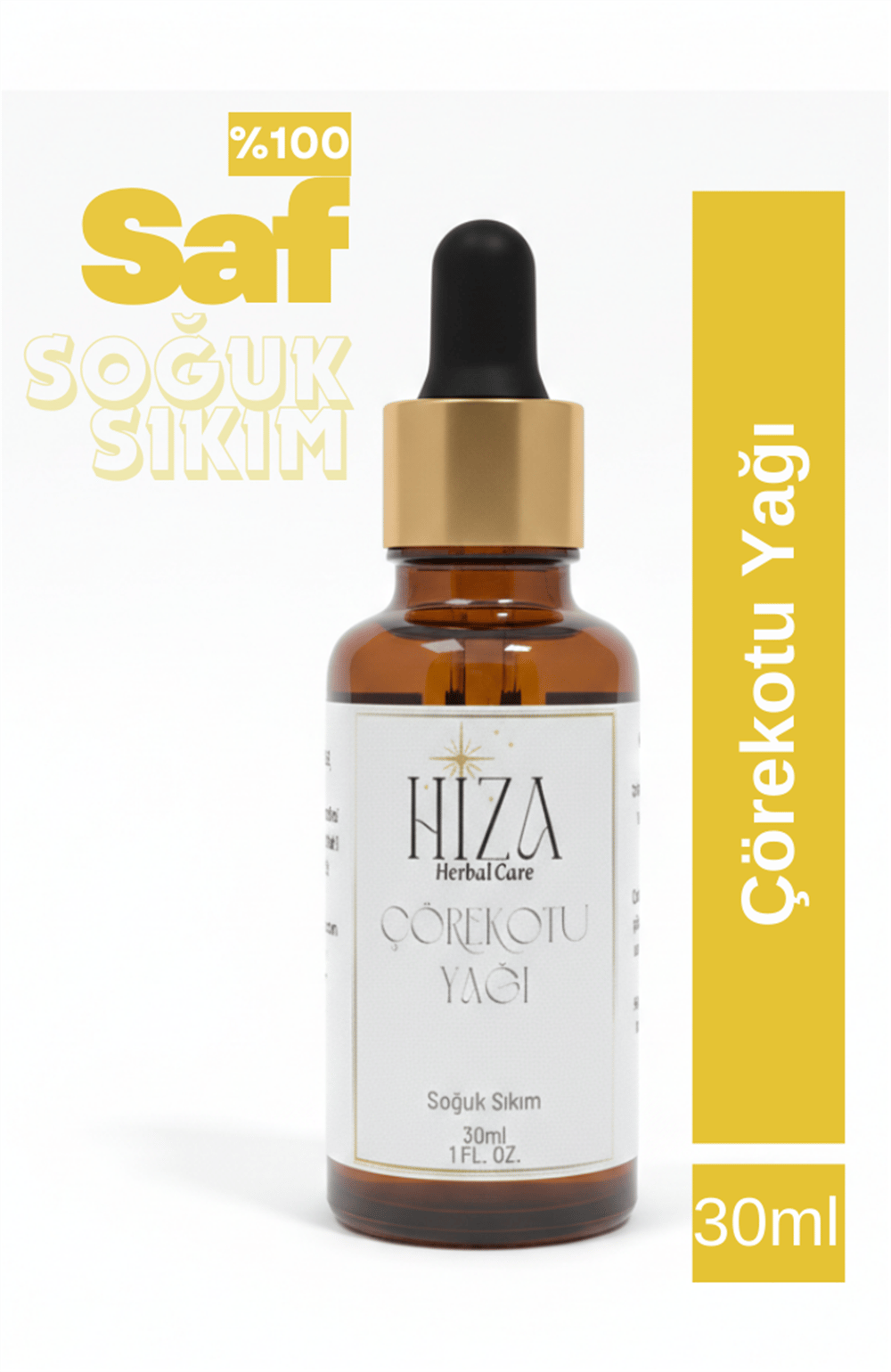 %100 DOĞAL  ÇÖREK OTU YAĞI 30 ML
