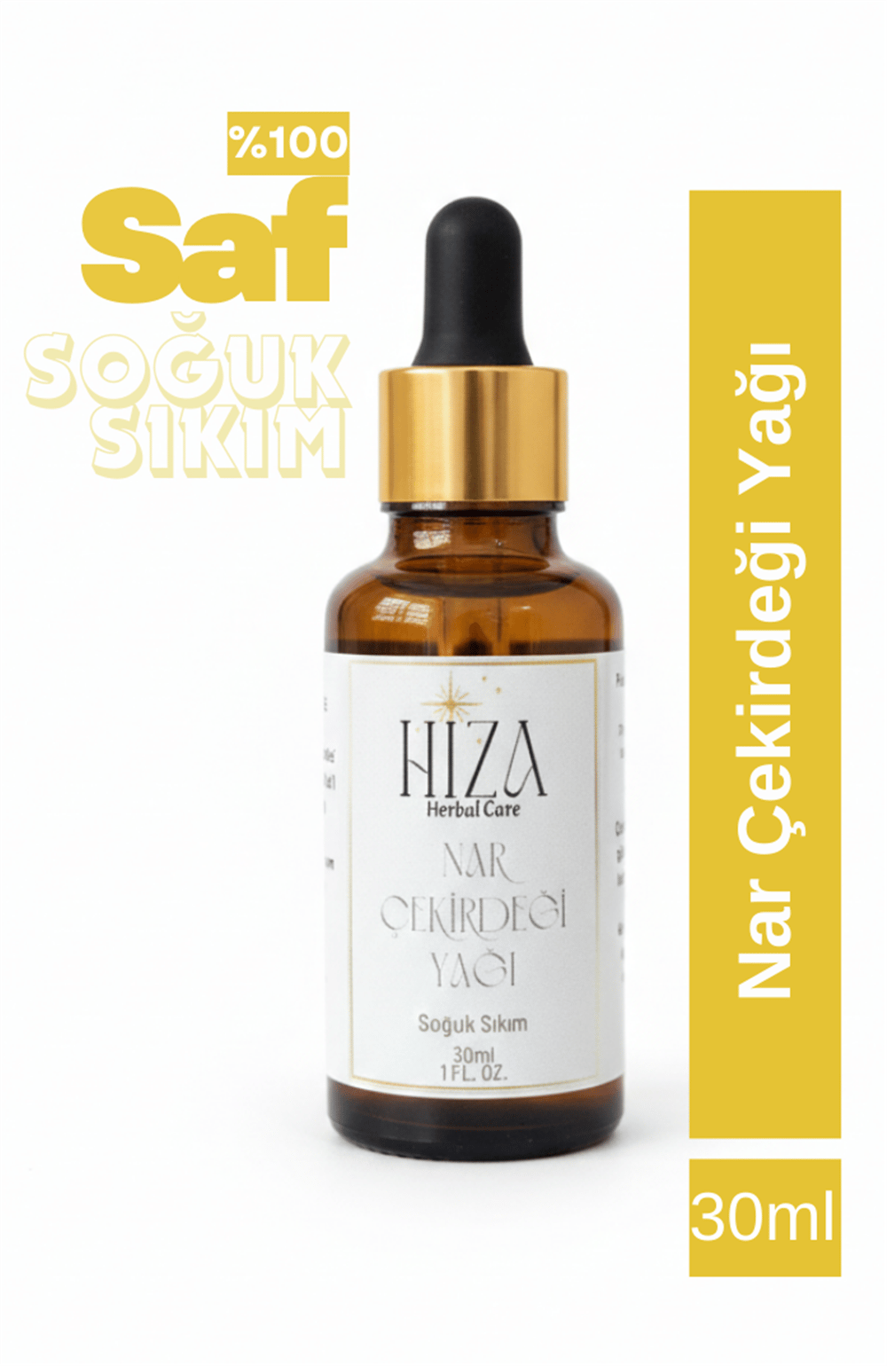 %100 DOĞAL NAR ÇEKİRDEĞİ YAĞI  30 ML