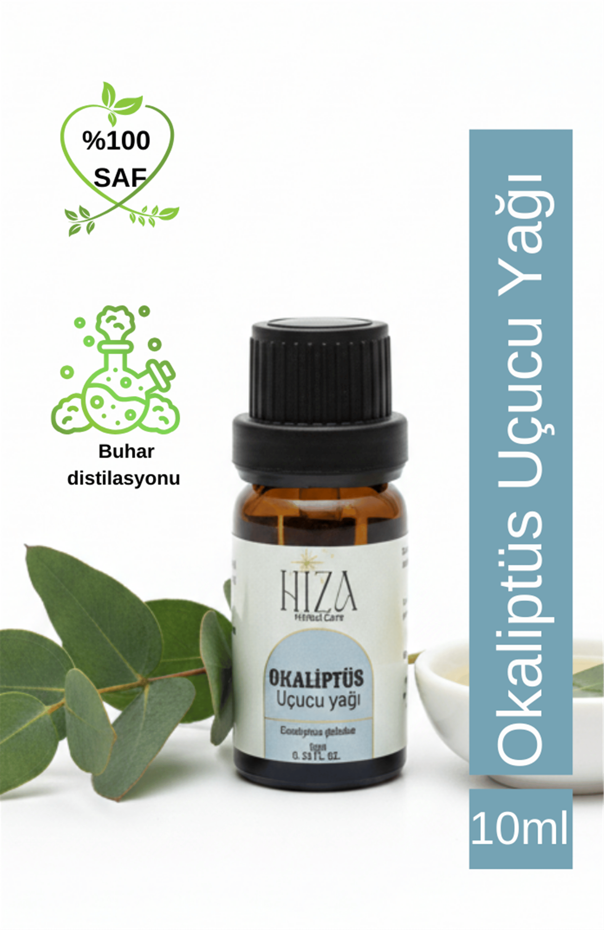 %100 DOĞAL OKALİPTÜS UÇUCU YAĞI 10 ML