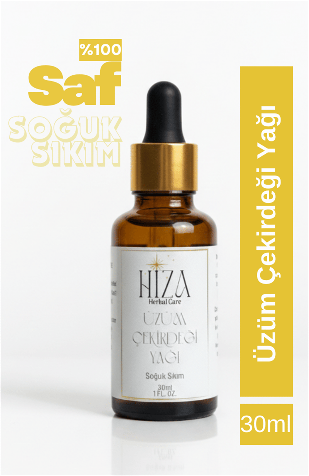 %100 DOĞAL  ÜZÜM ÇEKİRDEĞİ YAĞI 30 ML