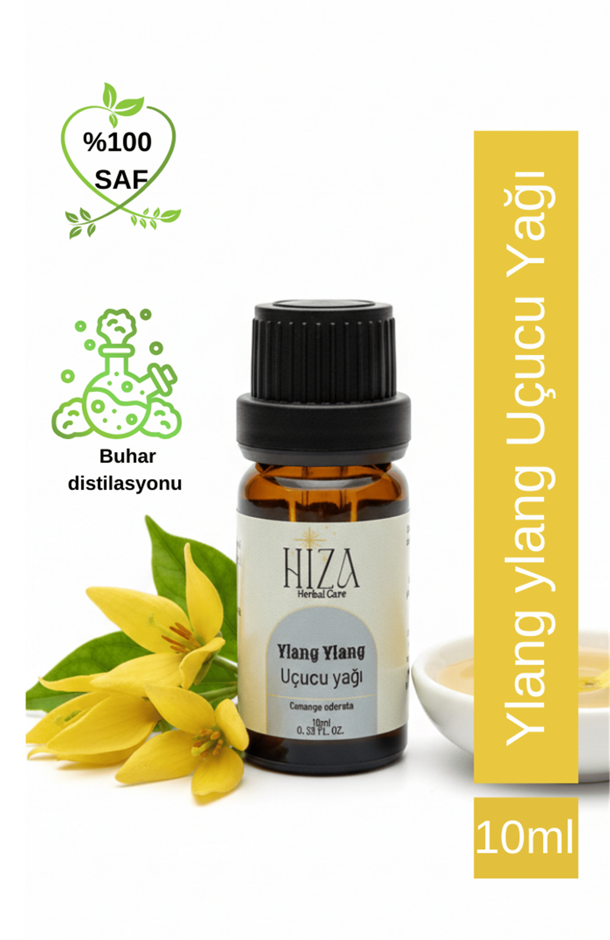 %100 DOĞAL YLANG YLANG UÇUCU YAĞI 10 ML