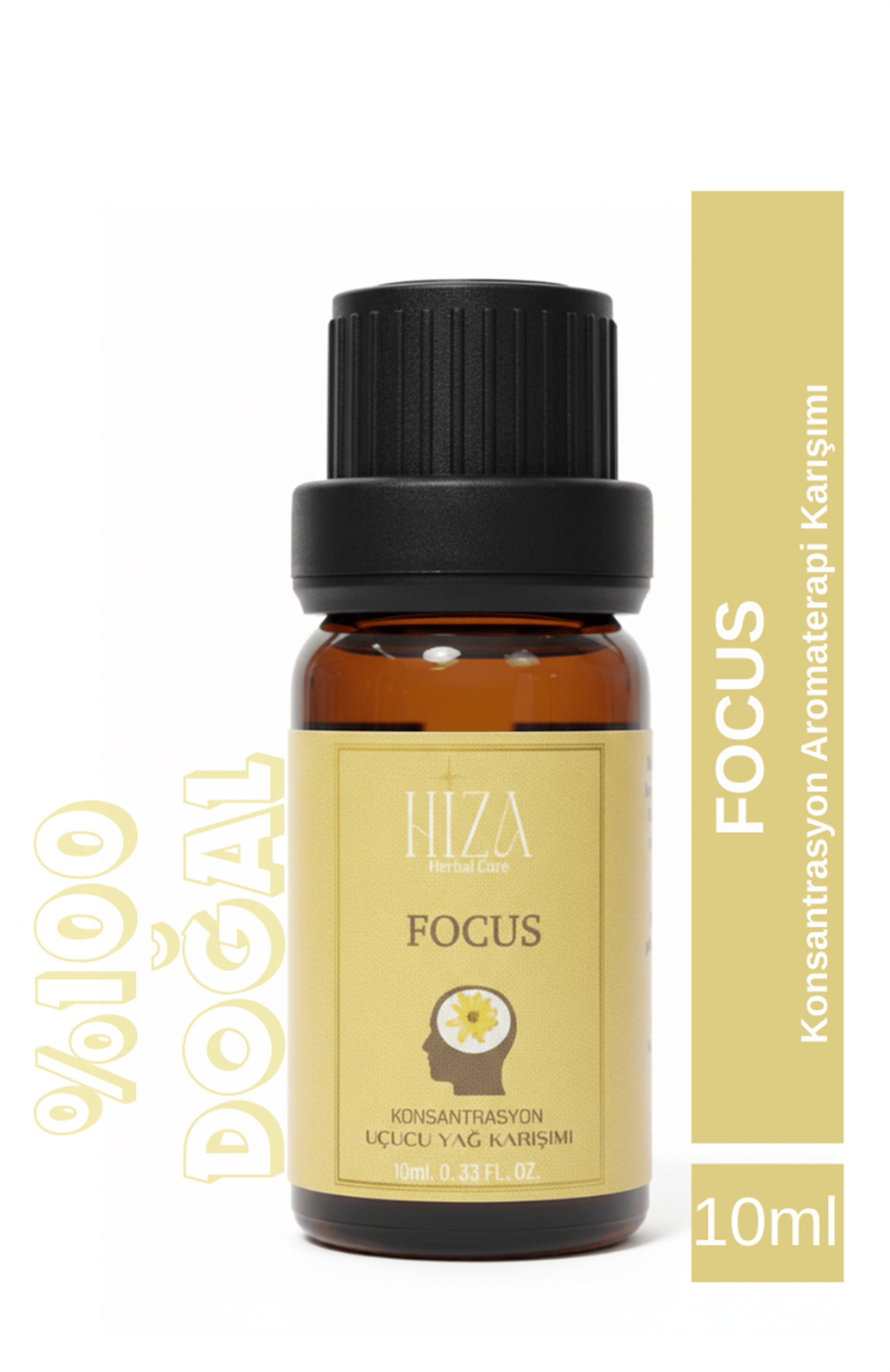 FOCUS AROMATERAPİ UÇUCU YAĞ KARIŞIMI %100 DOĞAL 10 ML