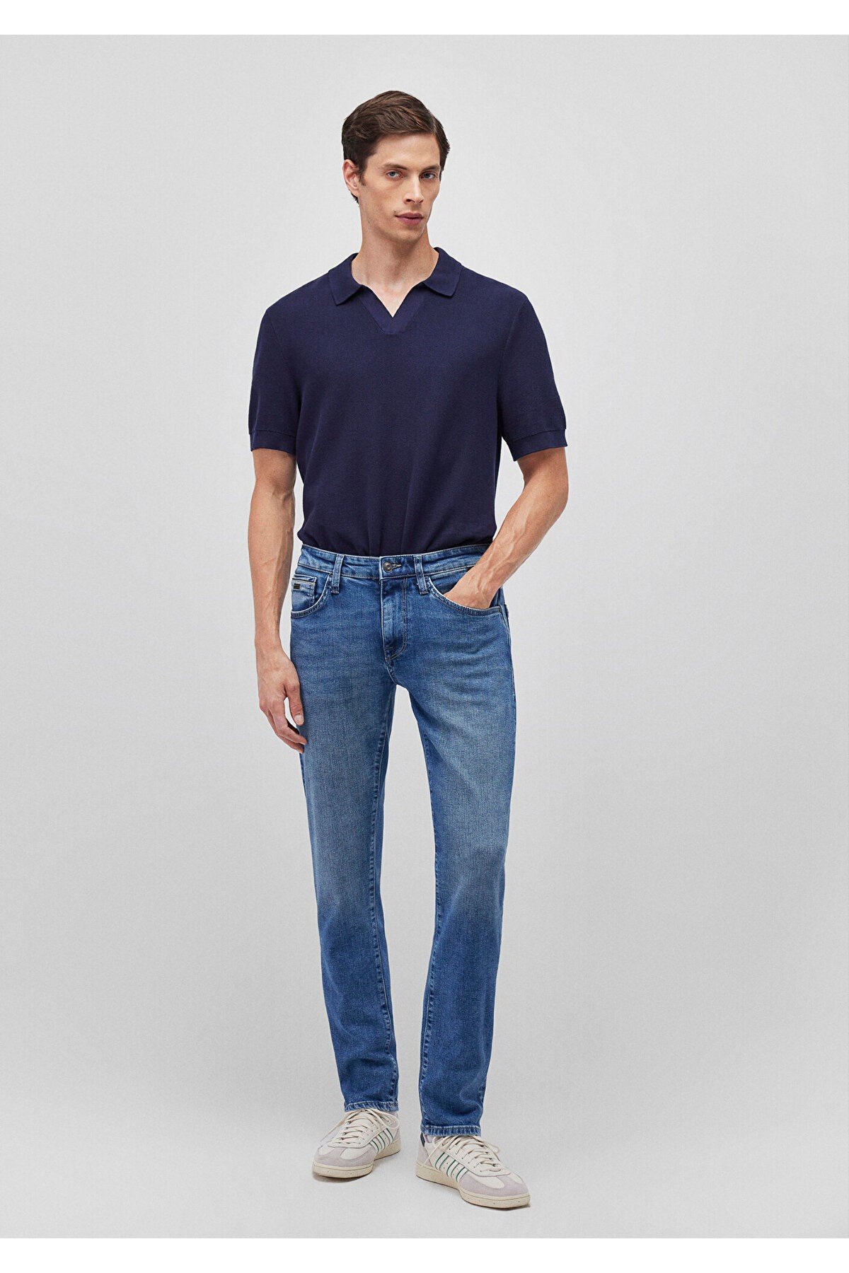 Jake Mavi Black Açık Mavi Jean Pantolon 0042287863