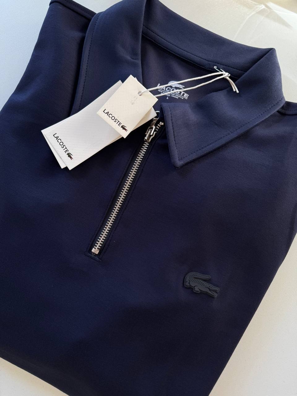Lacivert Marka Model Polo Yaka Sweat 