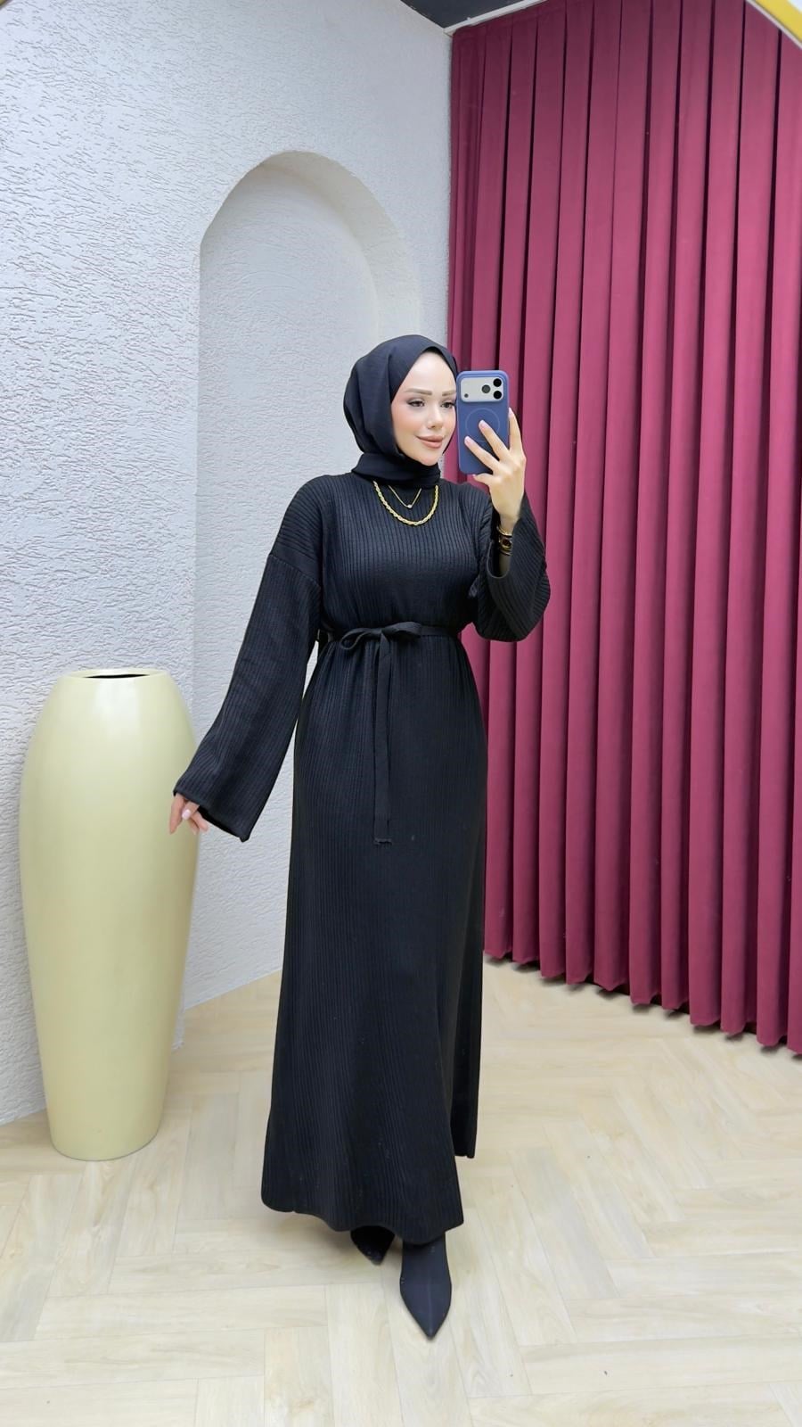 Elbise 3049 Siyah