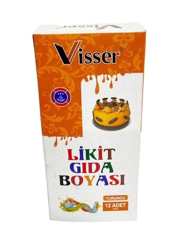 ALSA GIDA BOYASI TOZ 12'Lİ TURUNCU