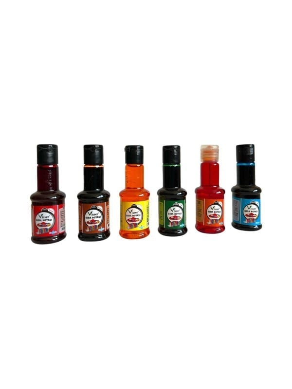 ALSA VİSSER 09011 GIDA BOYASI LİKİT ŞİŞE 6*50ML