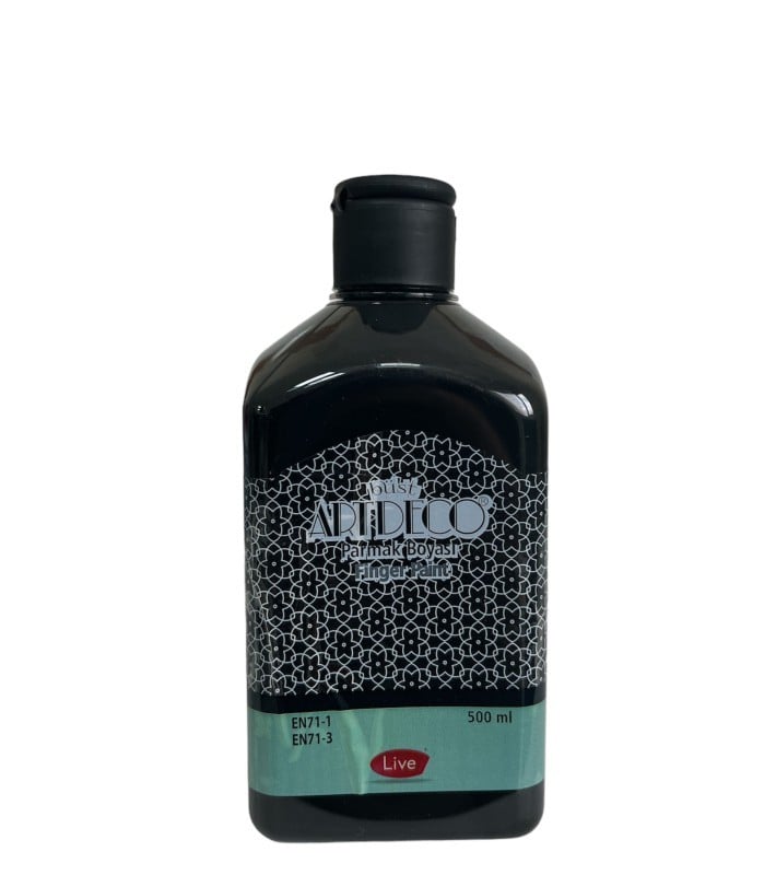 ARTDECO PARMAK BOYASI 500 ML SİYAH