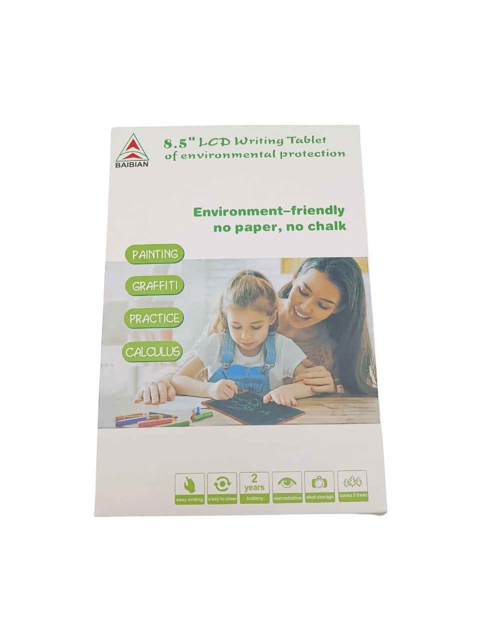 Baiban Pilli Dijital Yazı Tahtası Grafik Çizim Tableti 